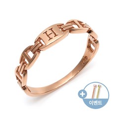 [비앤비골드]18K 이니셜H 서클 반지 SRS21476 리뷰후기