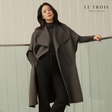 LE TROIS 23FW 이보영의 르투아 핸드메이드 케이프 코트