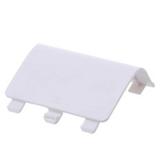 XBox One 무선 컨트롤러용 1 PC 배터리 셸 뚜껑 백 케이스 커버 교체, WHITE, 1개