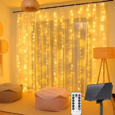 아리조명 LED 미리내 와이어 지네 전구 크리스마스 장식 줄 조명 6M 15M, 웜화이트, 1개