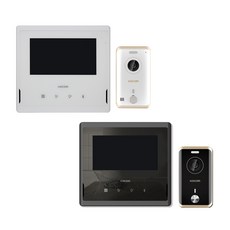 코콤 비디오폰 K5B VP-S701 현관카메라포함 디지털 인터폰, 블랙, 자가설치