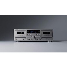 티악 더블 카세트 데크 (실버) TEAC W-1200