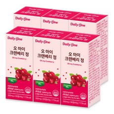 데일리원 오 마이 크랜베리 정, 6개, 90정