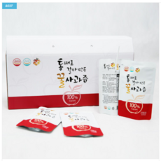 안동사랑 통째로 갈아마든 꿀사과즙 110 ml X 50포, 50개, 110ml