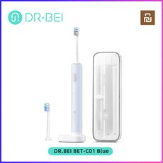 OEM 닥터 베이 소닉 전동 칫솔 C1 (유럽 버전), 1개, Blue_