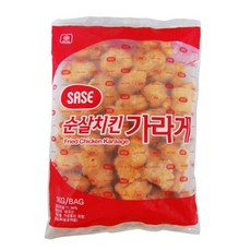사세 순살치킨 가라게 1kg 기타닭고기가공육, 1개