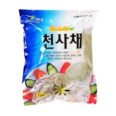 월산식품 50년 전통 천사채 (굵은사이즈 샐러드용) / 1kg, 3개