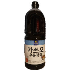 우동장국 1.8리터 가쓰오.다랑어, 1.8L, 1개