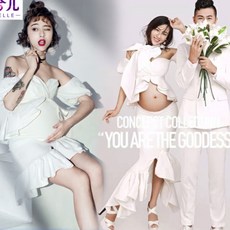 커플 만삭사진 촬영 소품 의상 임산부 포토샵 패션 포토아트 의상 섹시