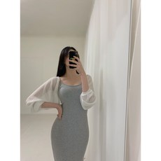 린넨볼레로가디건