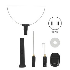 커터 Gereedsap-전기 커터 공예 인체 공학적 절단 도구 폼 (100-240V) 용 수제 스티로폼 열선 와이어 10cm, 1개