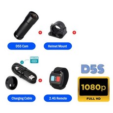 오토바이 블랙박스 카메라 VSYS U5X K5X D5S 4K 해상도 자전거 블랙박스 2채널 액션캠 듀얼 1080P 웨어러블 방수 소니 센서 슈퍼 나이트비전 WIFI 지원 액션 카메, 없음, 4) 128G - D5S