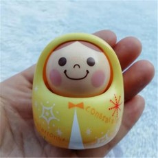 끄덕이는 인형 우나즈킨, 옐로우 높이 약 5cm, 1개