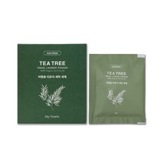 세이브타임 여행용 티트리 세제 [특허성분] (10EA) 캠핑 휴가 휴대용 세탁, 10개, 25ml, 여행용 가글 세제 1개(10개입)