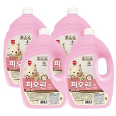 이츠웰 피오린 섬유유연제 핑크로즈향 3Lx4개