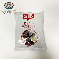 데코 화이트 (500g) 슈가 파우더 스노우 설탕 가루, 500g, 1개