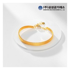 [멜로라] 24K 순금 뱅글 팔찌 11.25g