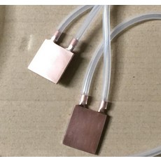 그래픽 카드 노트 북 냉각수 블록 냉각 브레이징 워터 헤드 800C 수냉 25x25x3mm 1 개, [01] 1 Piece, 1개