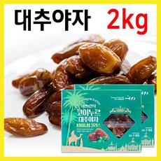 큰나무 자연의간식 코이누르 대추야자 칼라스, 2kg, 1개