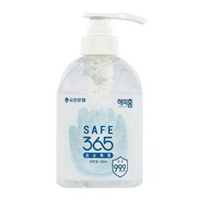 해피홈 SAFE365 손세정제 500ml 용기 레몬향