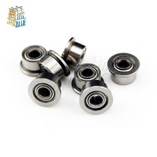 금속 차폐 MF84ZZ 10PCS MF52ZZ 얇은 MF148ZZ 플랜지 MF74ZZ MF63ZZ MF62ZZ MF83ZZ 소형, MF62ZZ 2x6x2 5mm, 10 개, 10개