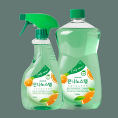은나노스텝 시즌3 다용도 세정제 550mL+1100mL, 은나노스텝시즌3세정제550mL+1100mL