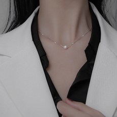 6미리진주목걸이