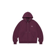 우알롱 후드집업 WOOALONG (기모)시그니처 후드집업Signature Hood Zip-up WL234JHZ02UWIN 여름 오버핏 루즈핏 봄 드라이핏 백화점 하프 기모