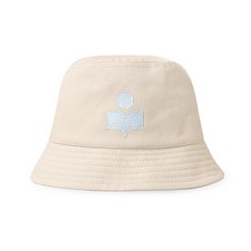 [ISABEL MARANT] 이자벨마랑 CU001XFA A3C05A ECLU HALEY 헤일리 로고 자수 버킷햇