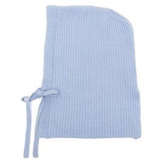 Halfboy ribbed knit wool balaclava 하프보이 리브드 니트 울 바라클라바 베이비 블루