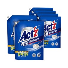 액츠 퍼펙트 베이킹소다 액상세제 리필, 2.2L, 6개 2.2L, 6개