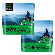 이지밥 핫앤쿡 라면애밥 쇠고기미역국, 110g, 2개
