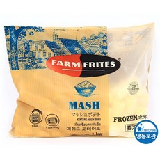 푸드올마켓_ 팜프리츠 매쉬 1kg /으깬감자/냉동, 1개