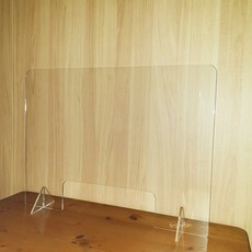 투명 아크릴 가림막 칸막이 두께5mm 대형 방역 파티션 상담창구 회의실 식당 학원, 대형창구형(1122A)