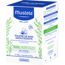 MUSTELA 무스텔라 베베 소프트닝 바스 파우더 30g 6포, 1개, 180g