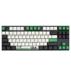 바밀로 VA87M V2 PANDA R2 PBT 염료승화 영문 유선키보드 저소음적축, 혼합색상, 텐키리스