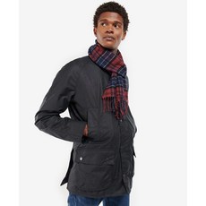 BARBOUR Tartan Lambswool Scarf USC0001TN17 Cordovan