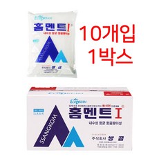 쌍곰 홈멘트 백색 2kg 10개입 1박스, 상세페이지 참조