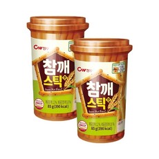 너만아는과자점 CW 청우 참깨스틱 85g 1+1 / 참깨과자, 2개