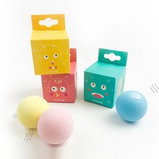 소리나는 고양이 장난감볼 EVA 3종 Set, 1세트