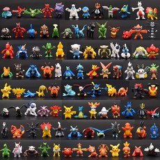 144 포켓몬 포켓몬 포켓몬 피카츄 아동 장난감 생일 선물, 96 가지 모델 소형 2_볼 플러스 도감