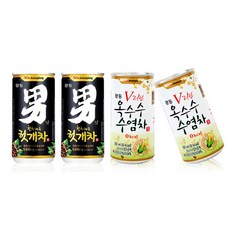 제트그로스 광동 헛개차 180ml 30캔 + 광동 옥수수 수염차 180ml 30캔, [총60캔], 상세페이지 참조