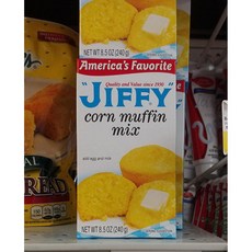 Jiffy Corn Muffin Mix 지피 콘 머핀 믹스 8.5oz(240g) 2개, 240g