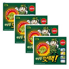 지엘 박상병 대용량 핫팩 140g, 40개