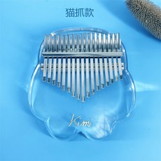 투명 아크릴 플레이트 네코즈 고양이 곰돌이 칼림바 칼리바 칼람바 카림바, 캣 그립