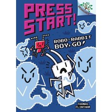 Robo-Rabbit Boy Go!: Branches Book (Press Start! #7) (Library Edition) 7 Hardcover, Scholastic Inc., English, 9781338239829