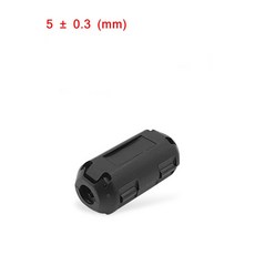 Ferrite 노이즈 케이블 Core 전자용품 페라이트코어 고주파 필터 5mm *B!ust, ♬-본 상품 선택하기-♬