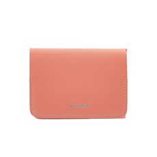 [질샌더] 로고 폴드 카드지갑 J07UI0012 P5355 657 DARK PINK