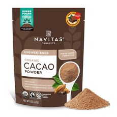 Navitas Organics 나비타스 오가닉스 카카오 파우더, 227g, 2개