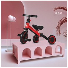실내자전거 런닝머신 홈트레이닝기구 홈트 하체운동 스피닝자전거 실내싸이클 3 In 1 Ba, 08 빨간